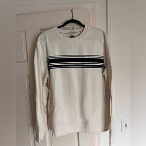 L Hawker Rye Fleece Crewneck *UNWORN*